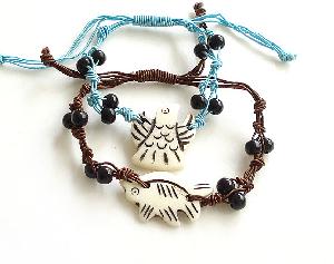 Yak's Bone Fish Bracelet