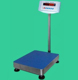 Tcs Floor Digital Platform Scales Standard Rs-232 Interface, Stainless Steel