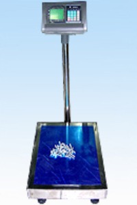 Tcs Platfrom Weighing Scales Capacity 30kg-600kg Large Lcd, Kg / Lb Waterproof Switch.