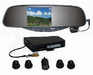 Car Dvr 3.5 Inch Tft Rear View Mirror Parking Sensor System Dvr-rd-728sc4
