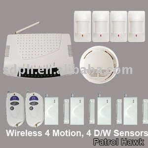 Burglar Wireless Security Alarm System Home Solution Package