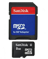 sandisk 1gb universal microsd mobile memory kit blackberry curve 8900