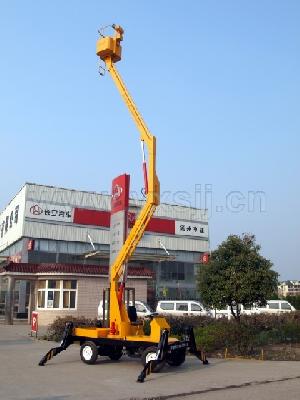 aerial platform battery arm hydraulic lift