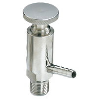 stainless steel threaded sample valve