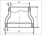 steel forged reducer