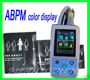 24h Ambulatory Bp Monitor Abpm Holter Patient Monitor