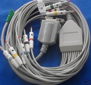 Burdick Ekg Cable With 10 Leads Quinton Eclipse Atria