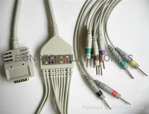 Burdick Ekg Cable With 12 Leads Burdick Ek10 From Ronseda Electronics