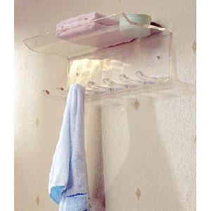 Acrylic Bathroom Shelf