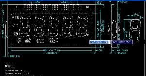 lcd pcb designing digital scales