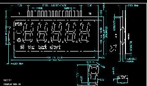 pcb lcd digital scales