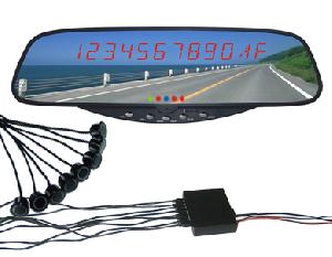 Bluetooth Car Kit With Large Led Display And 8 Rear Sensors Bt-628c8