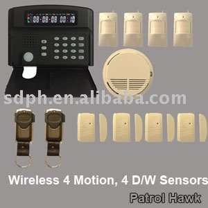 alarm system gsm network