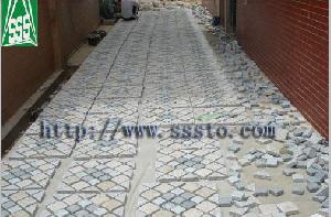 Granite Tumbling Stone / Granite And Marble Paving Stone