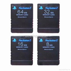 sony ps2 8mb 16mb 32mb 64mb memory card