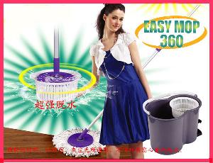 360 Swivel Mop, Mega Cleaner, Dry Dual-use, 360-degree Rotation Head And Super Dehydration Function