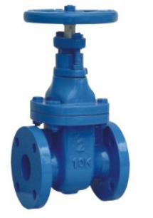 Jis 10k Cast Iron Gate Valve Non Rising Stem