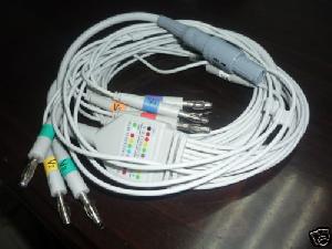 Welch Allyn Cpr-un-ub-d Pro Ecg Cable 10 Leads All New Round 14p Connector