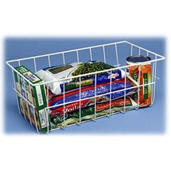 kitchen cabinet organizers storage basket wire freezer baskets