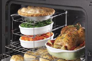 Three-tier Oven Wire Rack, Oven Liner, Roasting Baking Wire Rack For Sale