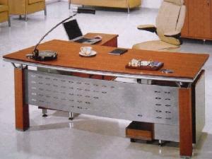 Office Table, Manager Computer Desk, Executive Wood Malemine Furniture