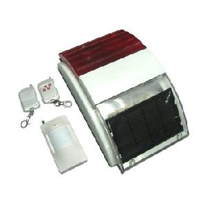 Solar-powered Wireless Sound And Light Warning And Launch Modules