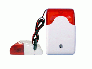 Wireless Strobe Siren For Alarm System