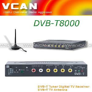 Car Mobile Digital Dvb-t Tv Receiver Tuner Box