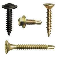 Self Drilling Screw With Epdm Bonded Washer, Din7504k, Din7504n, Din7504p, Hex Head, Truss, Pan, Fla