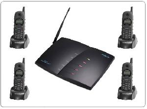 Engenius Senao Sp 922 Wireless Mini Pbx System. 4 Line And Up To 36 Handsets. Range 500m To 10km