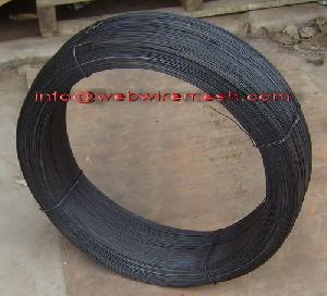 100lbs Shoulder Coil Tie Wire, Bwg7, 8, 916 Black Annealed Iron Wire For Sale