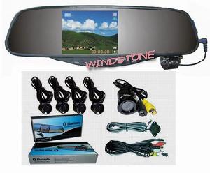 Parking Sensor Car Rearview Mirror With Driving Recorder And Video Function Dvr Rd728