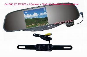 rear view mirror recorder car bluetooth rearview video