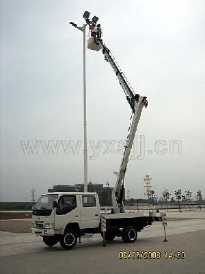 lift mounted truck