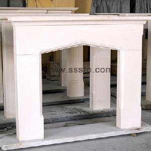 Professional Supplier And Exporter Of Granite / Marble Fireplace Ab0217 Beautiful Stone Fireplaces