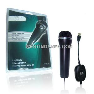 Ps3 / Ps2 / Xbox360 / Wii Logitech 4in1 Wired Karaoke Microphone