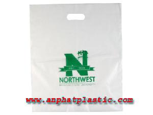 Die Cut Handle Bag From An Phat Plastic In Viet Nam