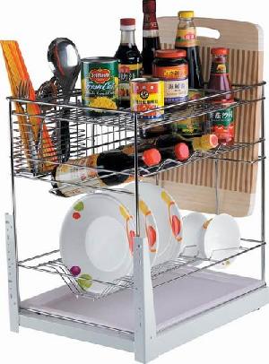 kitchen cabinet wire basket