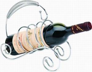 wine holder metal rack