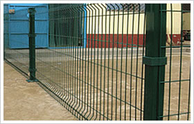 wire mesh fence pvc coated