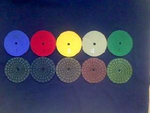 5 Step Polishing Pads System