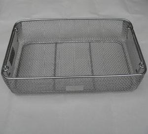 wire mesh basket sterilization stainless steel