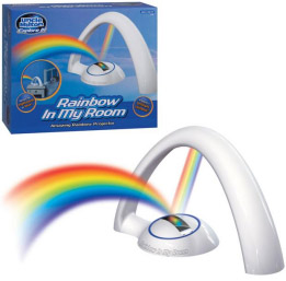 rainbow led lights room