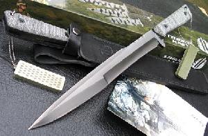 handmade hunting knife 440a blade steel 39 8cm