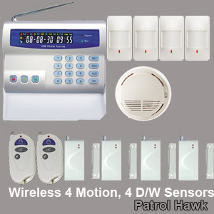 Using Cellular Comunication Network Wireless Alarm System