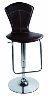 upholstered pvc leather bar stools