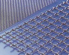 Quetschverbundener Maschendraht , Stainless Steel Crimped Wire Mesh For Sale