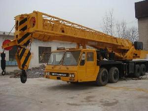 tadano mobile truck crane 50ton mitsubishi carrier conditions