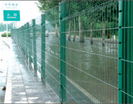 galvanized fence building