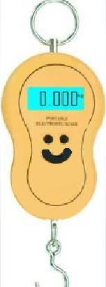 Gourd-shaped Electronic Scale, 40kg / 10g Blue Backlight. Factory / Manufacturer